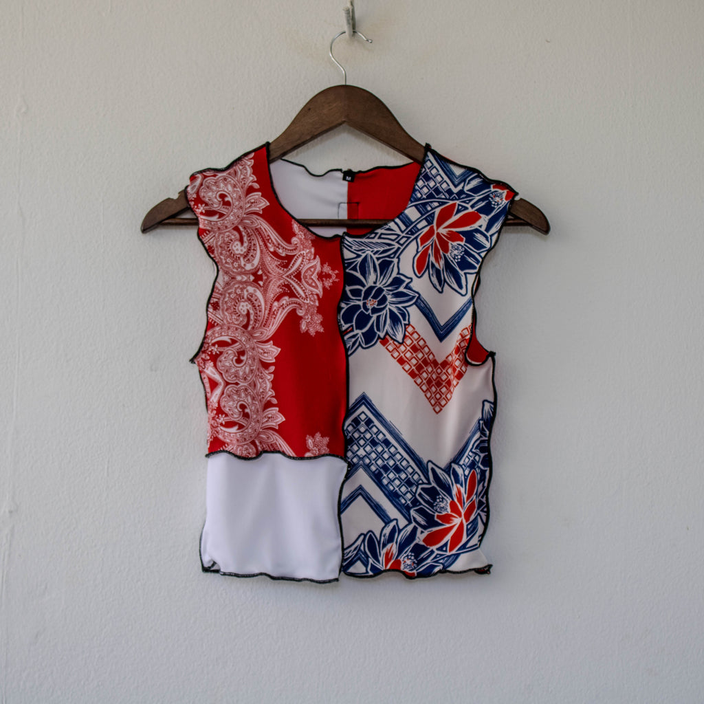 Patchwork Top 030 M